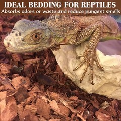 10LB Coco Fiber Chips Substrate for Reptiles, 72 Quart Coconut Fiber Husk Sub…