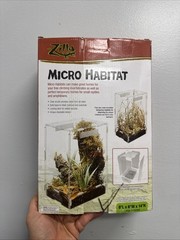 Zilla Micro Habitat Arboreal with Locking Latch, Small 5x4x8