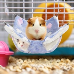 4 Pcs of Rat Hammocks Small Animal Hammock Rat Hanging Bed Guinea Pig Hammock…