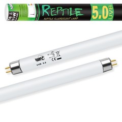 T8 15W UVB 5.0 Reptile Light Bulb 18 Inch UVA UVB Fluorescent Lamp 2 Pack