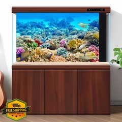 Riivvdise Aquarium Background 36×18 Marine Blue