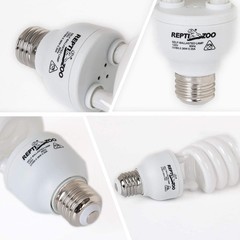 UVB Reptile Light Energy Saving Lamps UVB Bulb Spiral Compact 26 W UVB 5.0 Re…