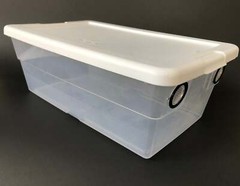Reptile Isopod Vented Enclosure Isopod Terrarium Reptile Vivarium Container 6 Qt