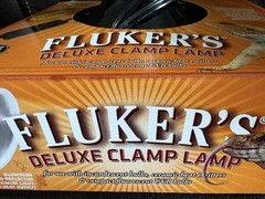 Fluker’s Deluxe Clamp Lamp 8.5 Inch 150W Max for Reptiles and Pets Lighting NEW