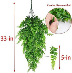 Reptile Plants Hanging Fake Vines Boston Climbing Terrarium Plant with Suction C
