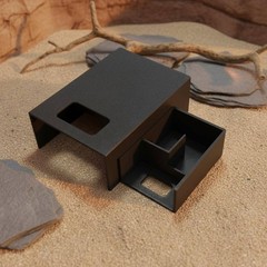 Snake Hide Box Sturdy Herpetological Shelter Cave Easy to Clean for Herp