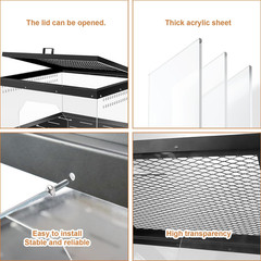 Turtle Basking Platform for Aquatic Turtles, Turtle Platform for Aquarium Fits 1