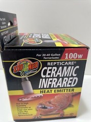 CERAMIC HEAT EMITTER 100w 30-40gal