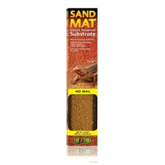 EXO TERRA SAND MAT – 40 GALLON – DESERT TERRARIUM SUBSTRATE – 35.5 x 17.5 IN