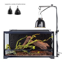 35 Inch Adjustable Reptile Heat Lamp Fixture Stand Terrarium Light Holder