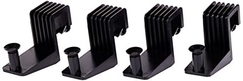 Reptology Turtle Topper Extender Clips 4 Pieces – Safely Mounts to Tanks up t…