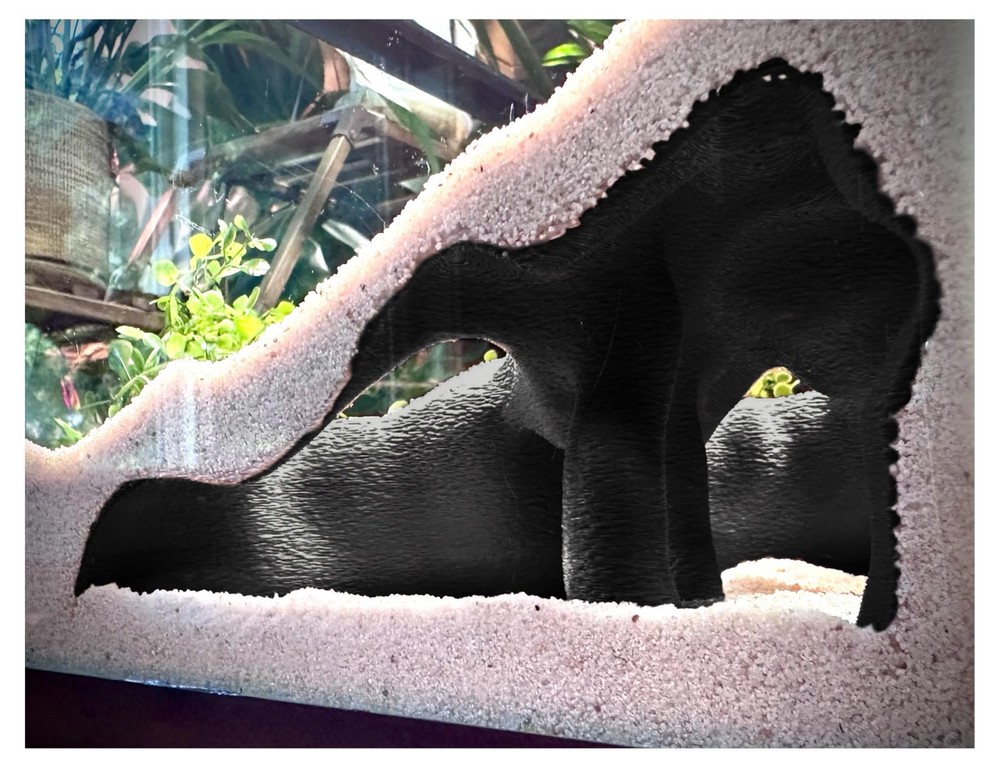 Aquarium & Terrarium Corner Underground Cave – Faux Mangrove Root Hideout for…