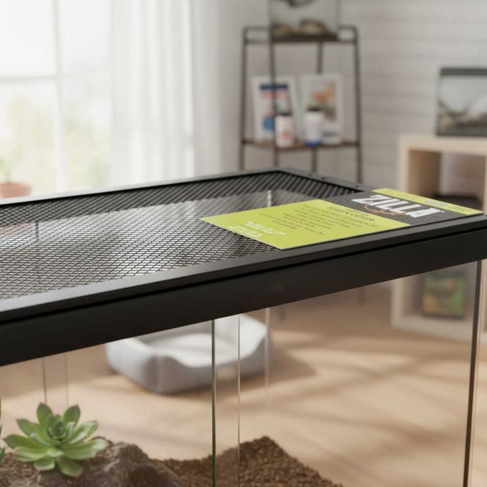 Fresh Air Terrarium Screen Cover, Perfect for Reptile and Small Animal Habitats