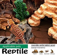 Versatile Reptile Carpet 2-Pack – Ideal for Snakes, Lizards & Turtles