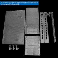 Hanging Turtle Basking Platform, Adjustable Acrylic Aquatic Reptile Turtle Tank
