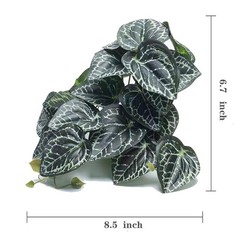 Reptile Plants for Terrarium,Amphibian Habitat Decor,Artificial Plants for Ge…