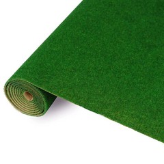 CP122 Artificial Model Grass Mat Trains Dark Green 40x100cm or 15.7‘’