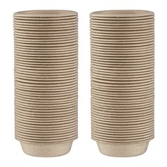 100Pcs 1oz Biodegradable Crested Gecko Food Cups fit Reptile Food Dish or Wat…