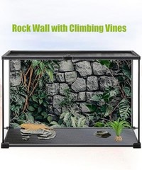 3 Pcs Reptile Background for Terrarium 40 Gallon, Bearded Dragon Tank Background