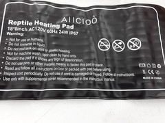 Aiicioo Reptile Heating Pad Thermostat not included – 8″ X 18″ – 24W