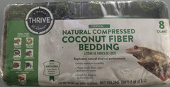 Thrive Tropical Compressed Coconut Fiber Bedding 8 Quart