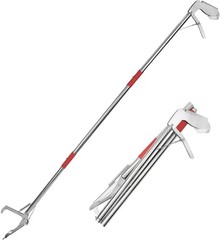 50in Snake Grabber,Snake Grabber Tool Only 17 in After White metal handle