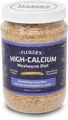 Fluker’S High Calcium Mealworm Diet Used as a Gut-Loading Food or Bedding, 12 Oz