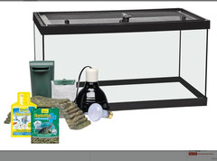 Tetra ReptoHabitat Kit for Aquatic Reptiles and Amphibians, 15 Gallons, Create a