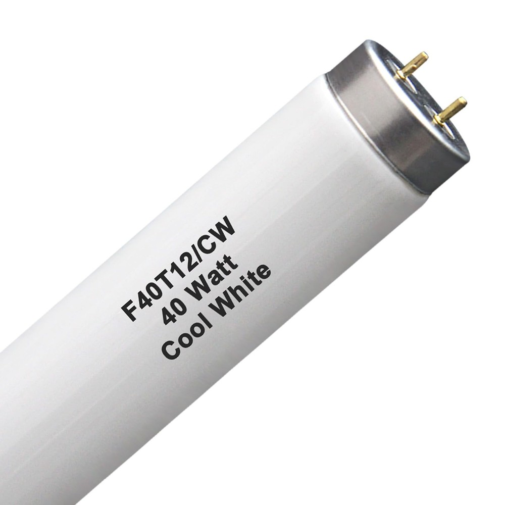 (6 Pack) F40T12 48 inch luorescent Bulbs,T12 4 Foot Linear Fluorescent Tube,4…