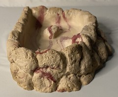 Imagitarium By Petco Corner Reptile Dish-Desert Marbled w/weighted construction
