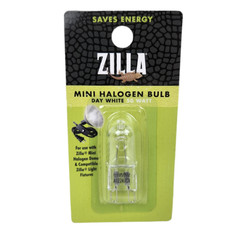 50W Mini Halogen Day White Bulb Reptile Basking Heat Lamp Bright Terrarium Light