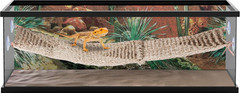 Reptology Lizard Lounger Bridge – 100% Natural Seagrass Fiber – Great for Bearde