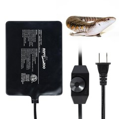 6″ X 8″ Reptile Heat Pad Fast Heating Pad with Adjust Knob 8W Reptile Heat Ma…