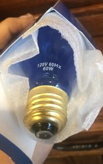 60 Watt Daytime Incandescent Reptile Heat Bulb ~ Grreat Choice Brand