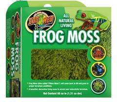 Zoo Med Frog Moss Completely All Natural Living Toads Snakes Reptiles 80 cu/in