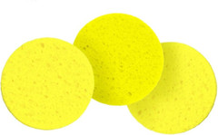 Hermit Crab Sponges for Water, 3 Pack Unbleached Hermit Crab Accessories