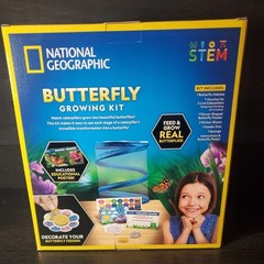 National Geographic Butterfly Growing Kit, Kids STEM Activity NEW