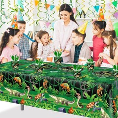 3 Pcs Reptile Swamp Party Tablecloth, Reptile Swamp Tablecovers Alligator Tur…