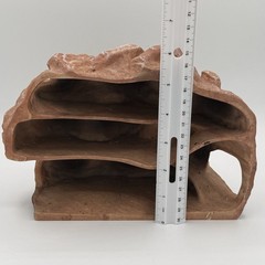 Imagitarium 3 Level Reptile Hideaway Resin Lizard Gecko Iguana Bearded Dragon
