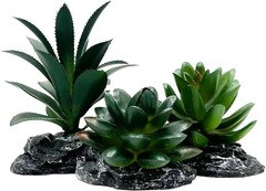 Reptile Artificial Plants Succulent Terrarium Decor Desert Rainforest Plant