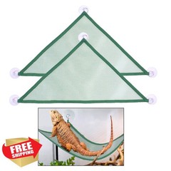 ADOGGYGO Bearded Dragon Lizard Hammock, Reptile Lounger Ladder, Bearded Drago…