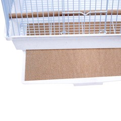 Penn-Plax 7 Pack Gravel Paper for Bird Cage, 9 by 12-Inch | Great for Hard-Bille
