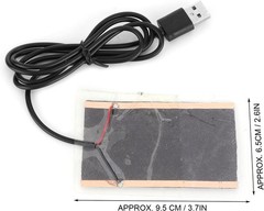 5W Portable Carbon Fiber Heat Pad for Reptiles – USB Powered & Lightweight