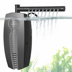 FEDOUR 165GPH Aquarium Filter, 8W Adjustable Fish Tank Filter, Submersible In…