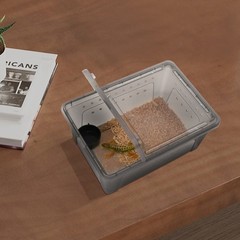 Leopard Gecko Tank Snake Box Container Lizard Breeding Terrarium