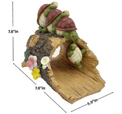 Turtle Statue Deco Rain Gutter Diverter Extension Downspout Splash Block | Ec…