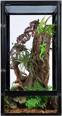 16″ X 16″ X 30″ Front Opening Chameleon Cage with 3-Sided Metal Mesh, 34 Gallon