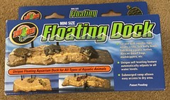 Zoo Med Mini Size Floating Dock Self Leveling For Aquatic Animals