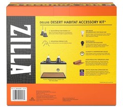 Zilla Desert Habitat Accessory Kit, Starter Kit for Reptiles, Easy Start Geckos