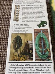 Gecko’s Toes Water Hose Rack (Two Pack)